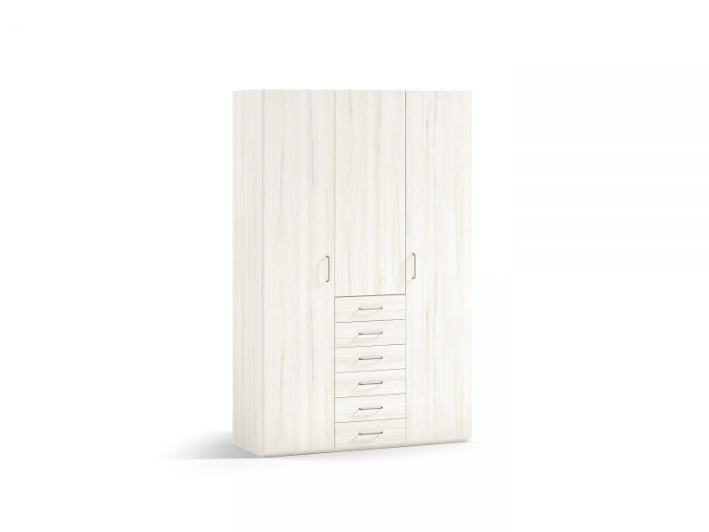 Armario Juvenil MD205/605 de 3 puertas y 6 cajones en varios colores – Mobles Guillen