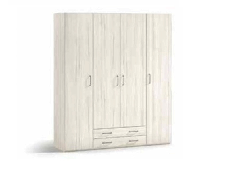 Armario Juvenil MD207/605 de 4 puertas y 2 cajones en varios colores – Mobles Guillen
