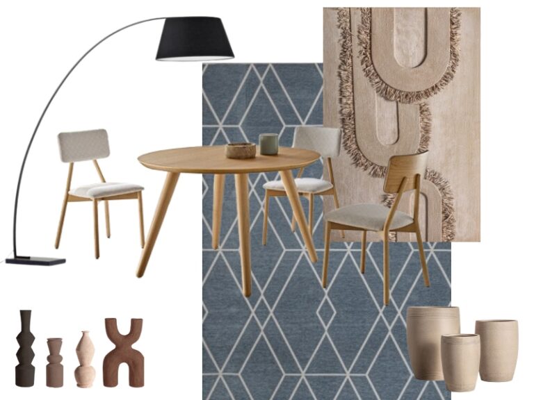 Pack comedor con mesa redonda y 4 sillas MD511/177 - Imagen 3