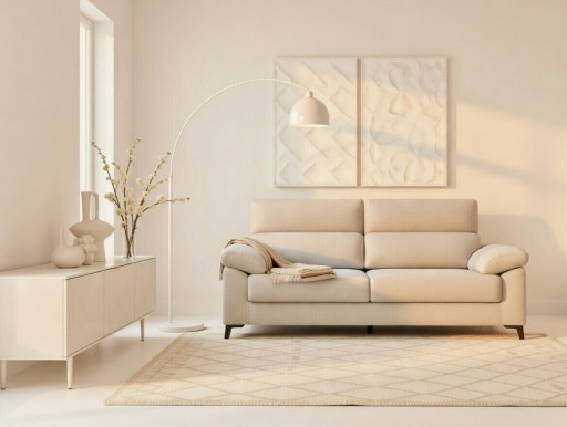 pack de muebles para salón con sofá, mesa de centro y mueble de televisión